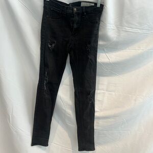 Rag & Bone Distressed High Waisted Jean